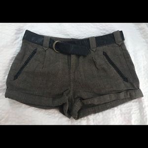 Free People Tweed Shorts